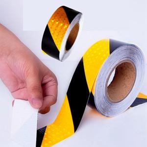 트럭 화물차 공사현장 빛반사 안전 스티커 시트 야광 반사테이프