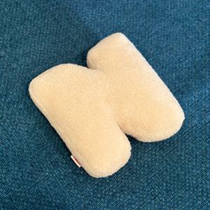 Initial Cushion N 이니셜 알파벳 쿠션