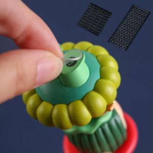 피규어 소품 넘어짐방지 고정 투명 바닥 테이프 양면 스티커