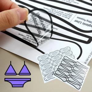 끈속옷 언더웨어 비키니 팬티 위생 접착 스티커 투명 패드보호