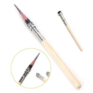 연필 만년필 몽당연필 연장 홀더 미술용품 우드 나무 펜홀더 펜꽂이 그립