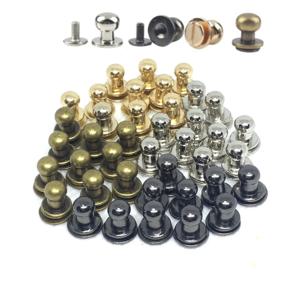 가죽공예 안경케이스 지갑 만들기 둥근머리 나사 리벳 공예 부자재