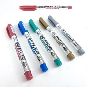 프라모델 건담 도색 메탈릭 아트 마커 금속 공예 마킹 유리병 펜