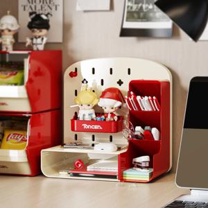 데스크 타공판 정리 책상 타공 스탠드 스틸 페그보드 서랍형 3COLOR