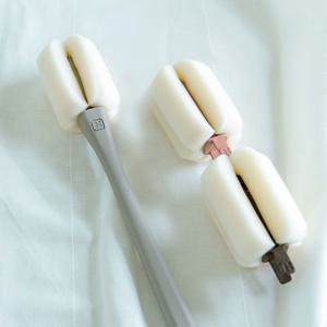 리필형 스펀지 젖병솔 세트_색상선택