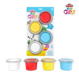 플레이도우 에어클레이 4종 컬러팩 : 손에 잘 묻지 않고 공기처럼 가벼운