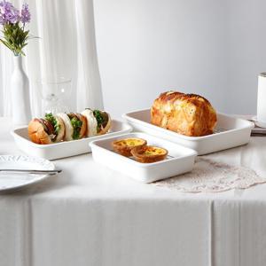 세라믹 밧드 트레이 3종 세트 스텐망포함 오븐 에어프라이어 용기