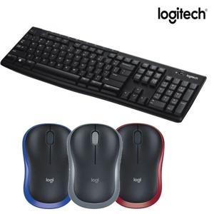 로지텍코리아 M185 + K270 무선 키보드마우스세트 키스킨 포함