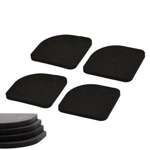 세탁기 미끄럼방지 소음 진동 차단 가구 수평맞추기 EVA 패드 4p