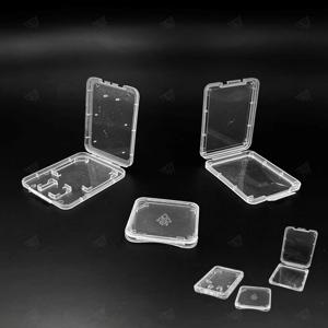 카메라 메모리 마이크로 CF메모리 SD카드 수납 보관 케이스 투명