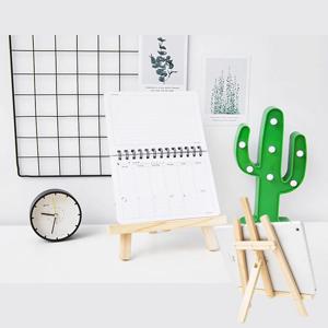 태블릿 달력 액자 휴대폰 거치대 원목 이젤 소품거치 받침대