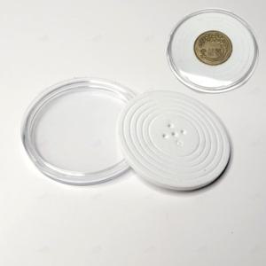 희귀 동전수집 주화 코인캡슐 케이스 보관 투명 아크릴 기념품 코인용기