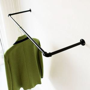 카이 19파이 수도 배관 파이프 벽고정 행거 옷가게 의류 매장용 헹거 옷걸이 주문 제작