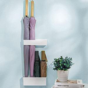 접착식 우산꽂이 무타공 물받이 분리 우산걸이 보관함