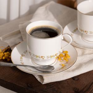 매디슨 빈티지 엔틱 골드라인 커피잔 세트