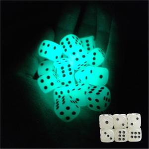 보드게임 파티용품 술자리 게임 빛나는 형광 미니 야광 주사위