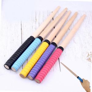 드럼스틱 연습용 우드 난타 북채 국악 리듬막대 2p