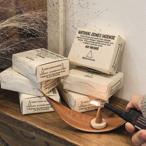 LOTUS 네팔 내추럴 콘 인센스 Natural Cones Incense 6type