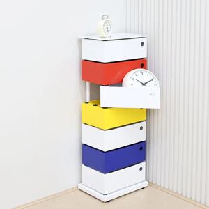 도터스 7단 피봇 캐비넷 / 틈새수납장 / 트롤리 2colors