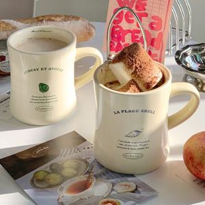 귀여운 핸들머그 카페 감성머그잔 버터 머그컵