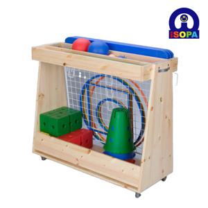 아이짐 진열대 IG-00 유아 어린이집 유치원 수납 정리함 체육 교구 보관함