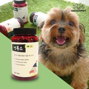 멍톡스 보들(스킨) 반려동물 피부발진 트러블 염증개선 데일리 영양제 대용량3개월 300g