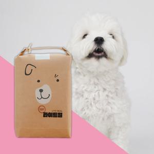 라이트밀 수제연어 강아지사료 1kg, 단일단백질 눈물사료