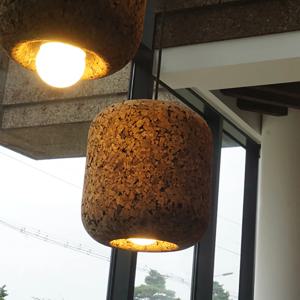 코르크 조명갓_3sizes