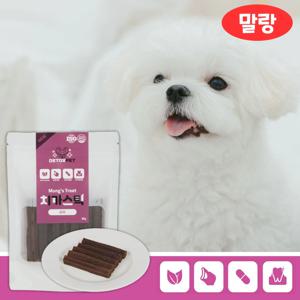 멍스트릿 말랑치카스틱 오리 피부건강 모질개선 알러지개선 80g
