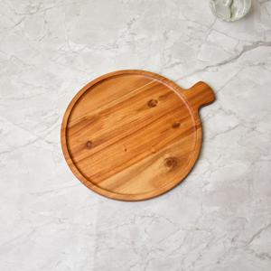 아카시아 피자 서빙보드 28cm