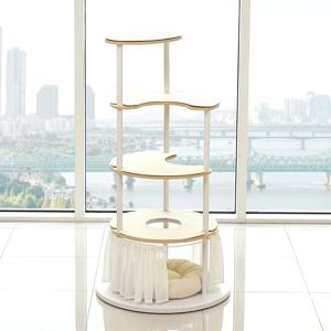 캣타워 고양이 원목 철제 숨숨집