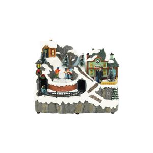 LED 기차가 다니는 마을  / 크리스마스 장식소품 /  크리스마스 오브제