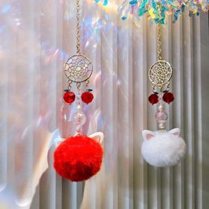 체리 고양이 겨울 드림캐쳐 크리스마스 모빌