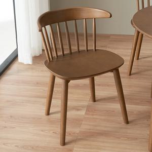 [리퍼] 웨이브 원목 라운드 의자