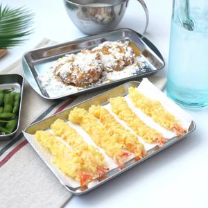 사각 스텐트레이 쟁반 3타입