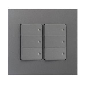 제일전기 하네스 다크그레이 스위치 6구