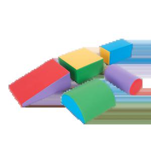 아이소파 홈플레이짐 도형 세트 HM2025 유아 대근육발달 실내 놀이터 체육 매트 교구