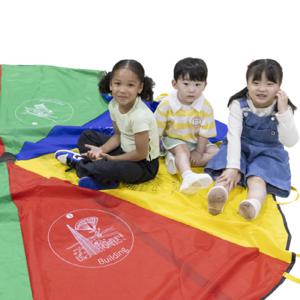 아이소파 점프 그림 낙하산 3m ISJ-03 유아 파라슈트 협동 촉감 놀이 체육 완구 교구