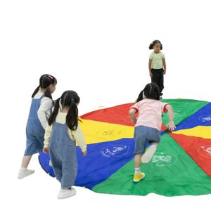 아이소파 점프 그림 낙하산 3.5m ISJ04 유아 파라슈트 협동 놀이 체육 완구 교구