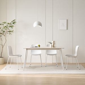 클라로 포세린 세라믹 4인용 식탁 세트