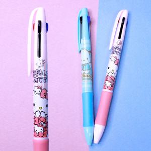 산리오 일본볼펜 필기감좋은 간호사 삼색 볼펜 일본문구 멀티펜