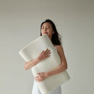 프리미엄 천연라텍스 굴국형 경추베개+속커버