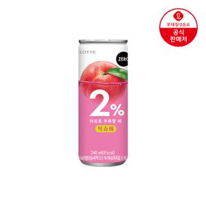이프로 부족할때 복숭아 240ml*30개