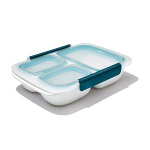 굿그립 프렙 앤 고 0.9L 3칸 분리 밀폐용기