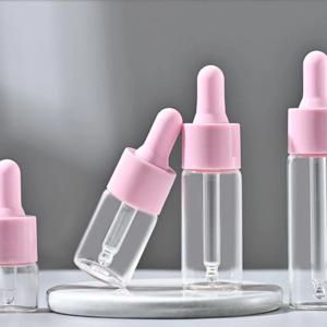 에센스 아로마 오일 휴대용 여행용 화장품 용기 스포이드 유리 공병