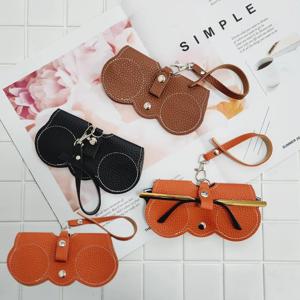 휴대용 안경 선글라스 안경집 보관함 패션 가죽 걸이형 안경케이스