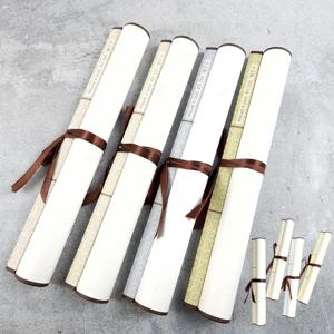 세로형 서예 DIY 족자 만들기 인테리어 캘리그라피 전통 작품