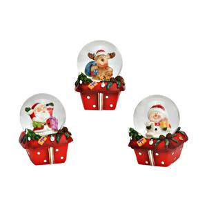 크리스마스 캐릭터 스노우볼 3종