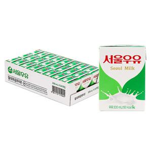 서울우유 멸균우유 200mlx24개