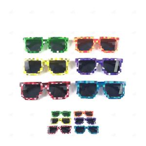 인싸 파티 촬영 소품 재미있는 선물 멋쟁이 모자이크 픽셀 선글라스